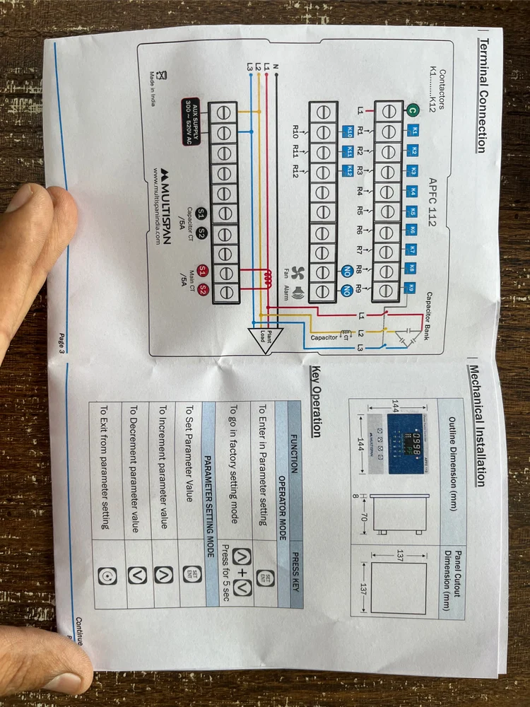 Apfc Panel Apfc Relay And Capacitors