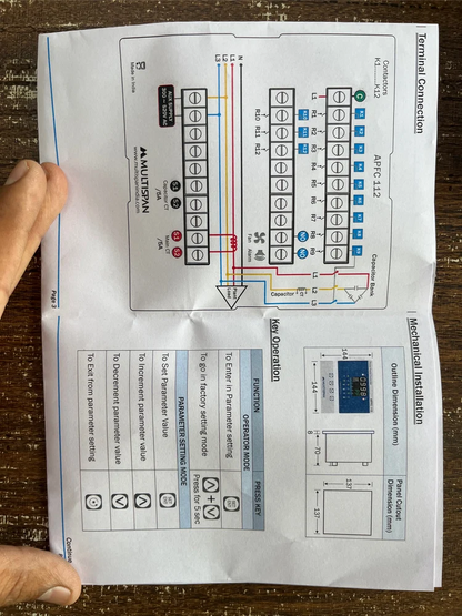 Apfc Panel Apfc Relay And Capacitors